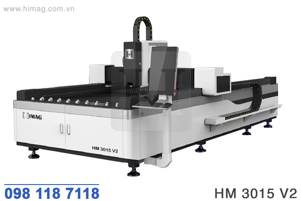 MÁY CẮT TẤM FIBER LASER CNC TỰ ĐỘNG 2000W | HIMAG