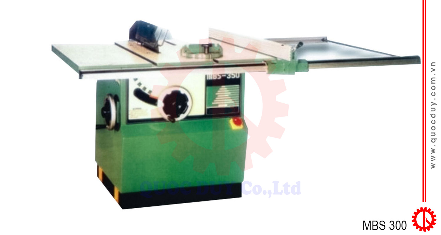 MÁY CƯA BÀN TRƯỢT LƯỠI ĐƠN – MBS 300 | Quốc Duy