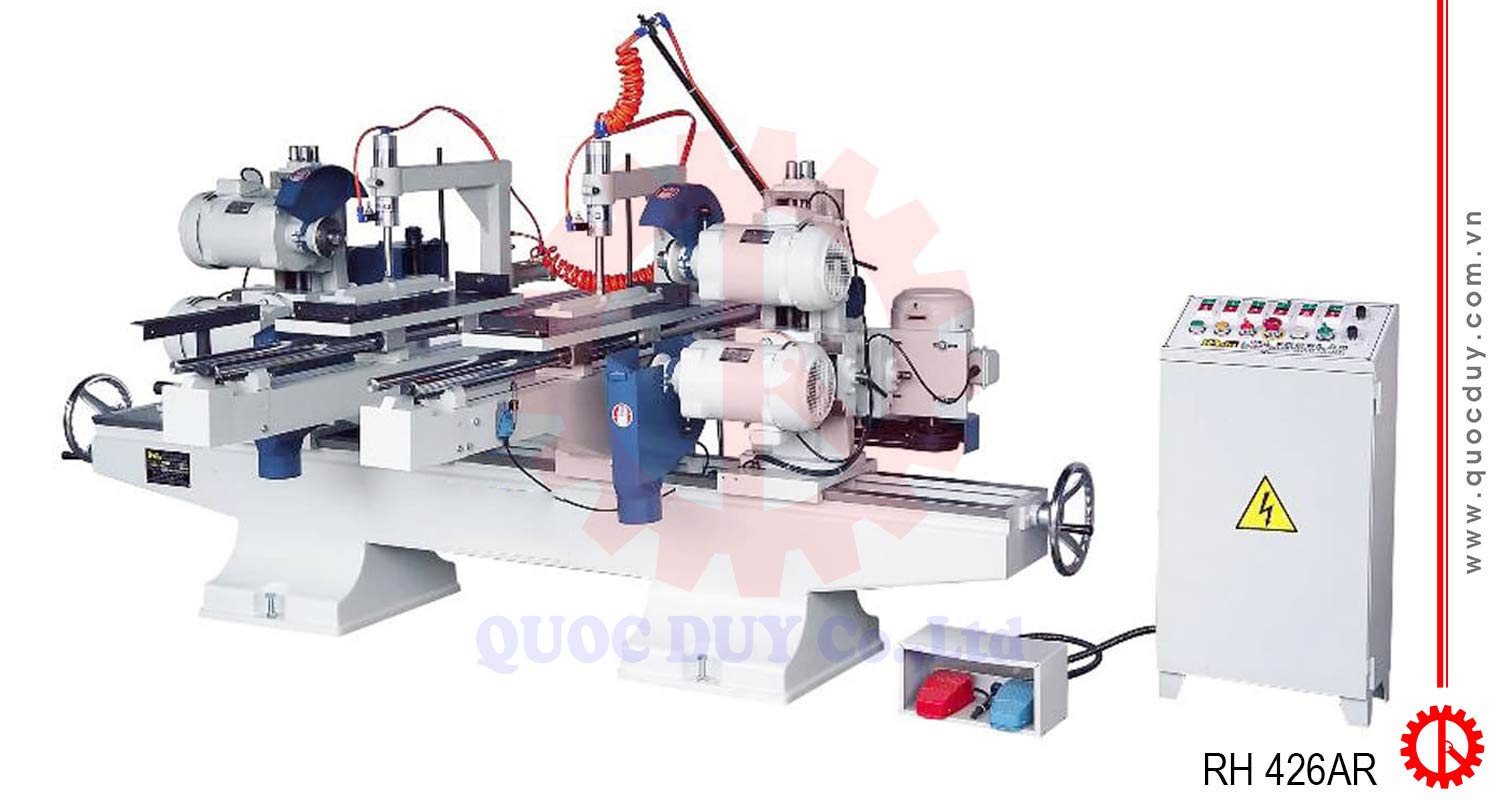 Máy cắt phay hai đầu bi trượt RH-426AR | Quốc Duy