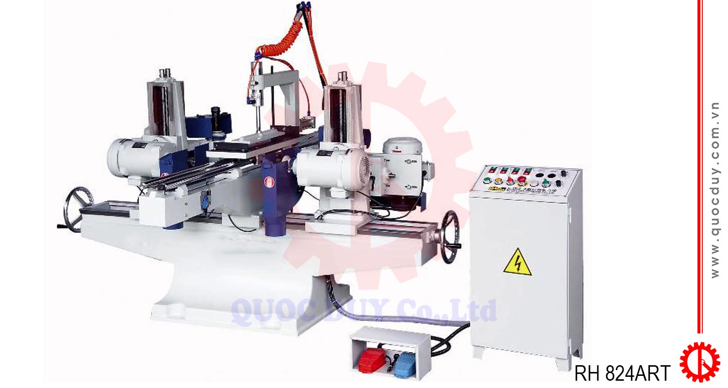 Máy phay rãnh 2 đầu ván RH-824ART | Quốc Duy