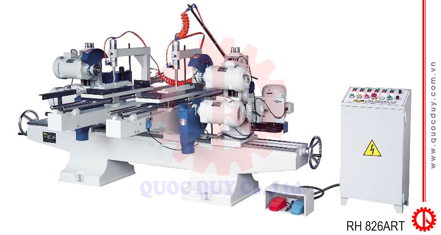Máy cắt phay 2 đầu | Quốc Duy