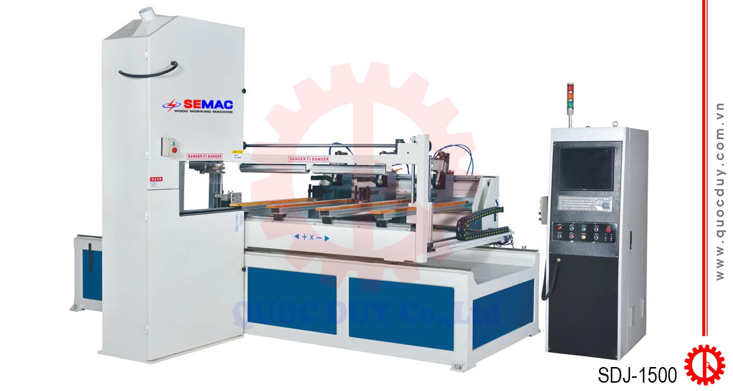 Máy cưa lọng SEMAC cnc lập trình cắt SDJ-1500 | Quốc Duy
