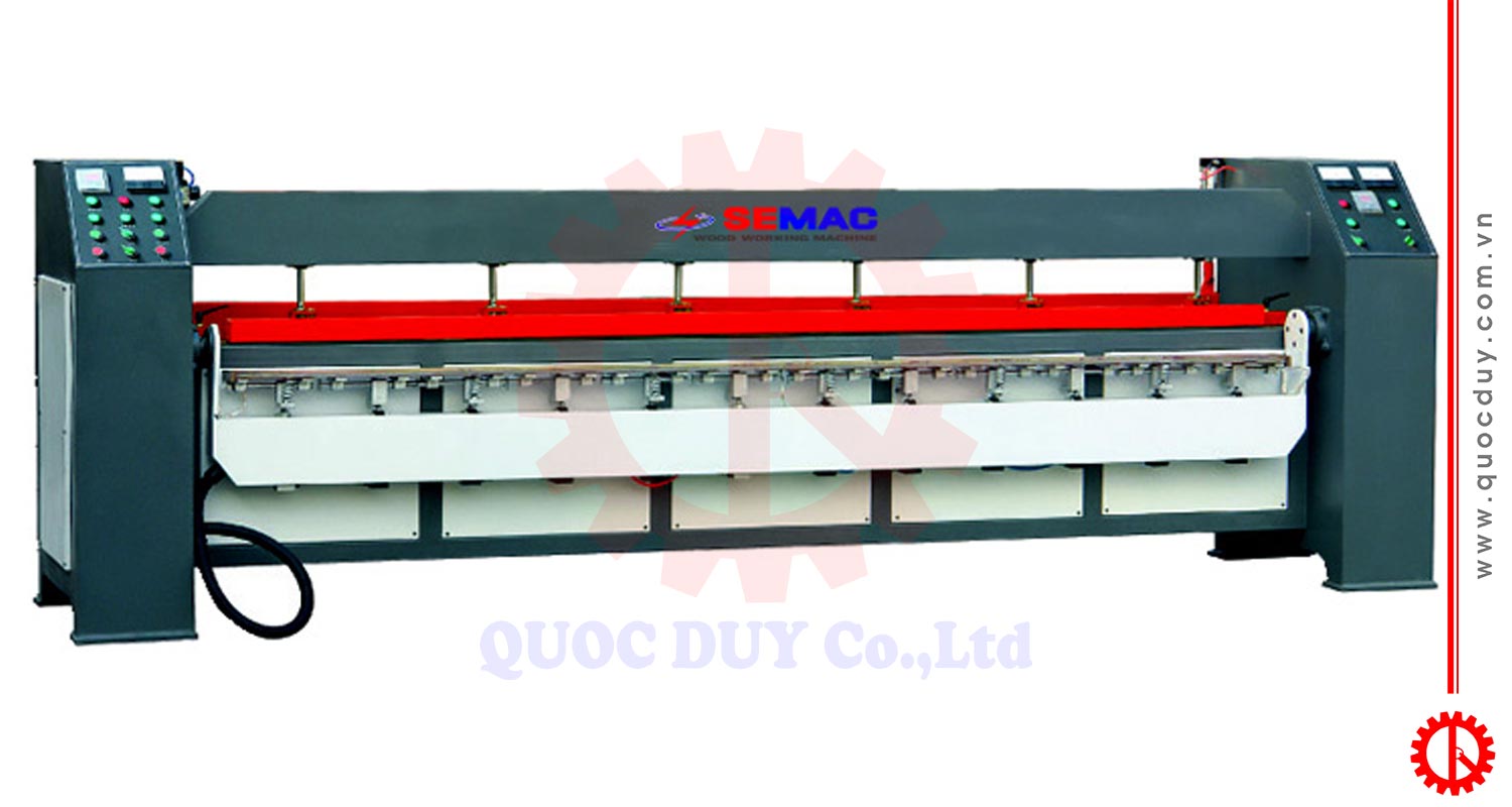 Máy uốn cạnh cong laminate SM-2600A | Quốc Duy