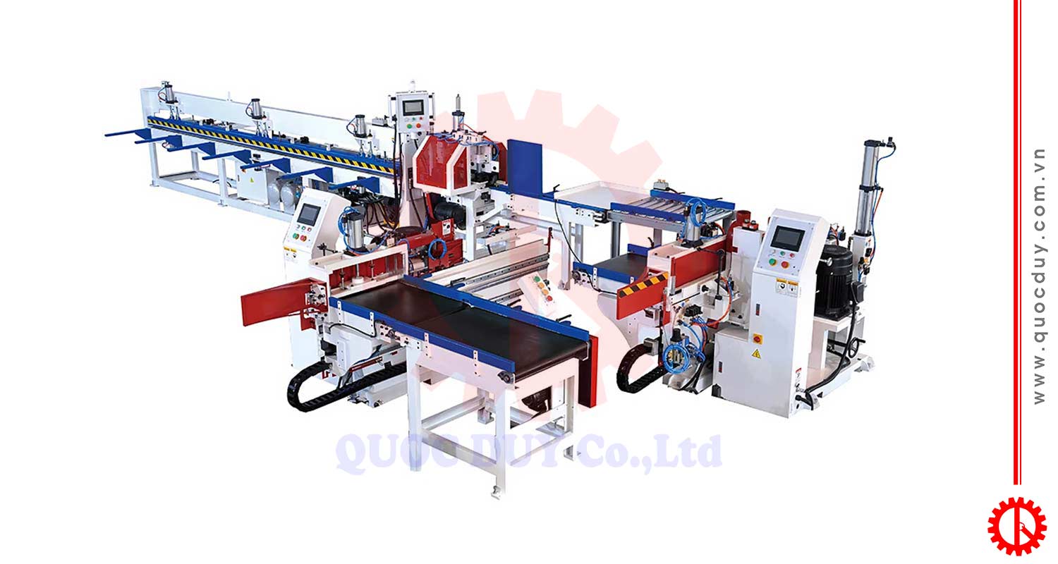 dây chuyền ghép finger dọc cao tốc IAT 620 | quốc duy