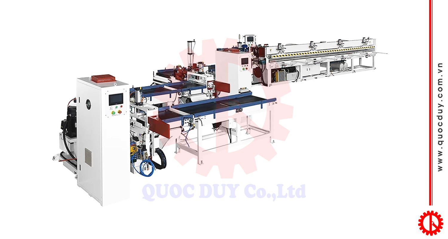 hệ thống phay ghép finger tự động NAT 620 | quốc duy