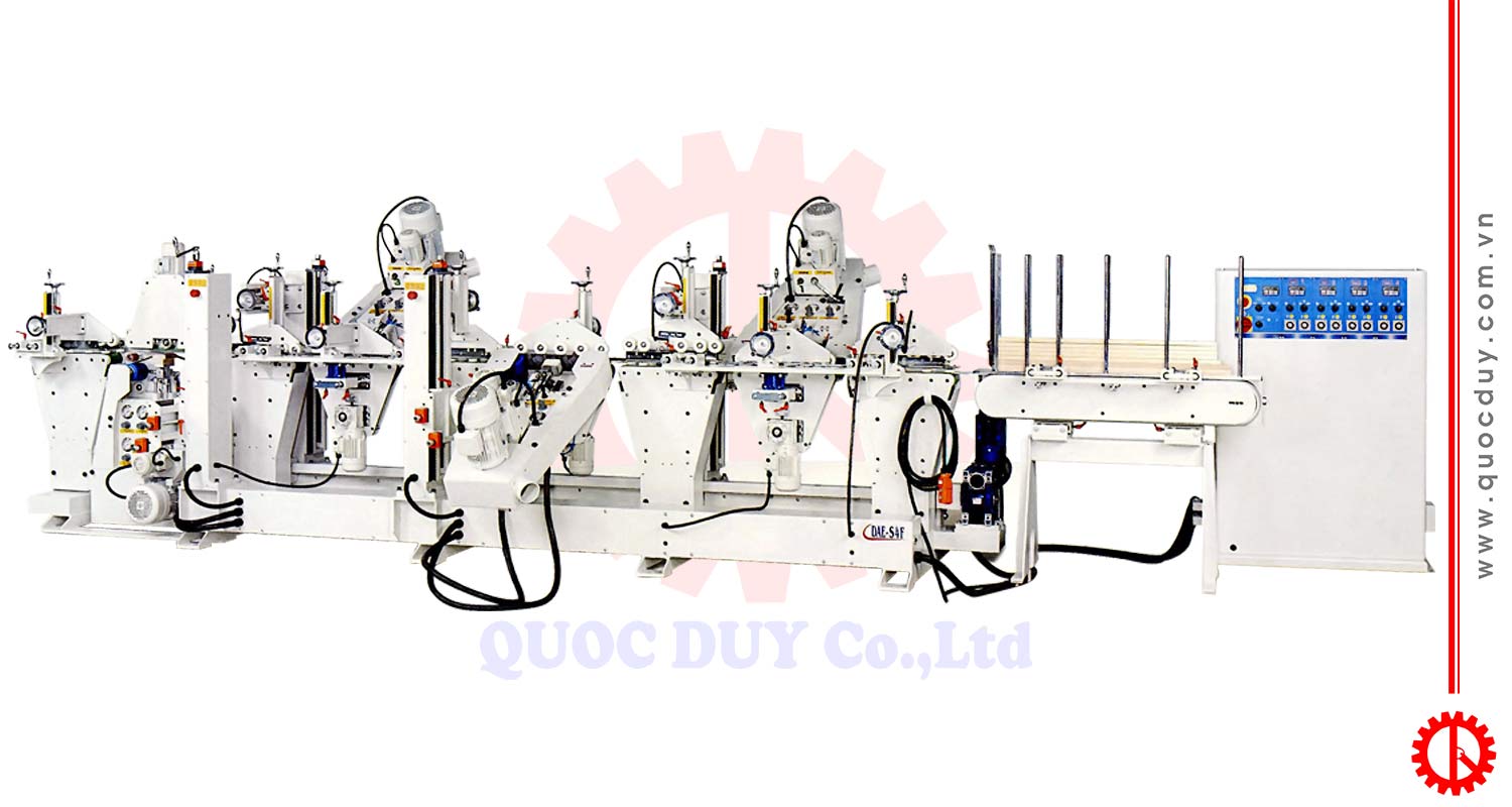 Máy chà nhám cạnh gỗ 4 mặt DAE-S4F | Quốc Duy