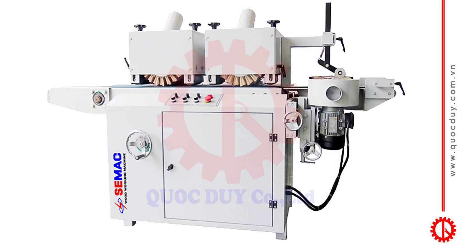 MÁY CHÀ NHÁM CHỔI 3 MẶT SM S200-W4C2 | QUỐC DUY