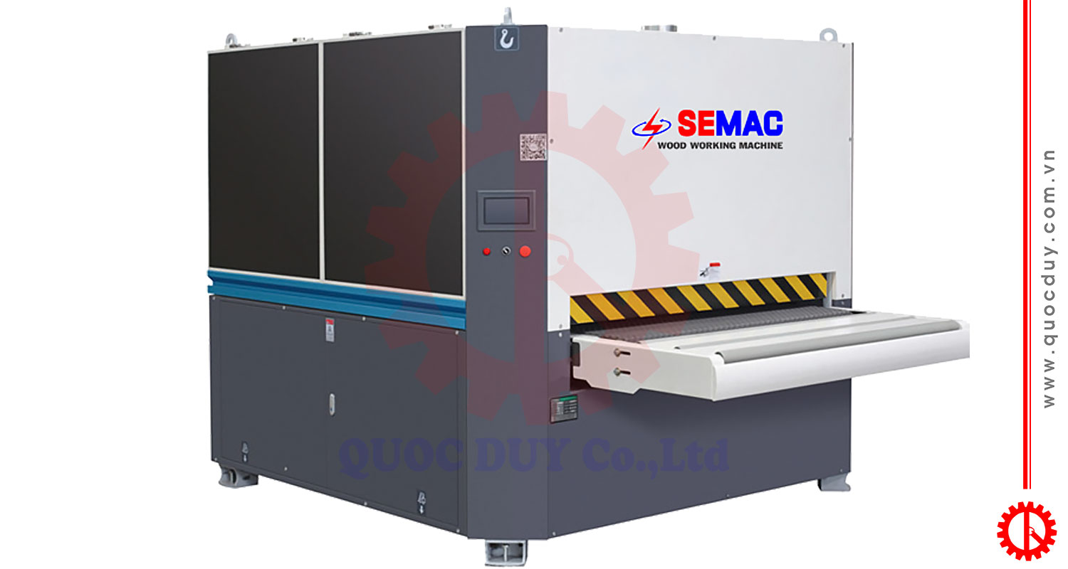 Máy chà nhám chổi 3 hàng trục SM-1300-3S | Quốc Duy