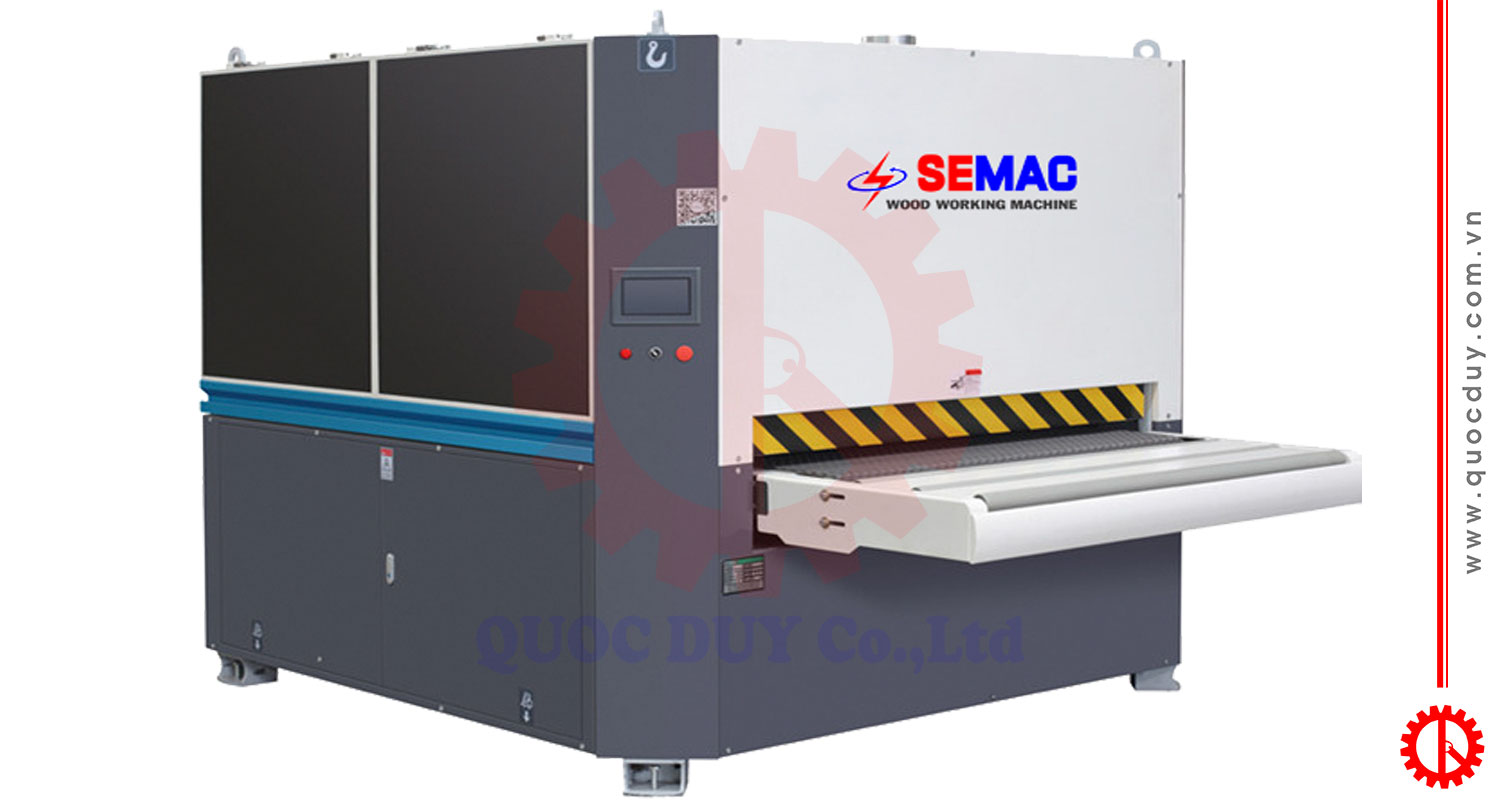 Máy Chà Nhám Chổi 4 Trục 1300mm | Quốc Duy