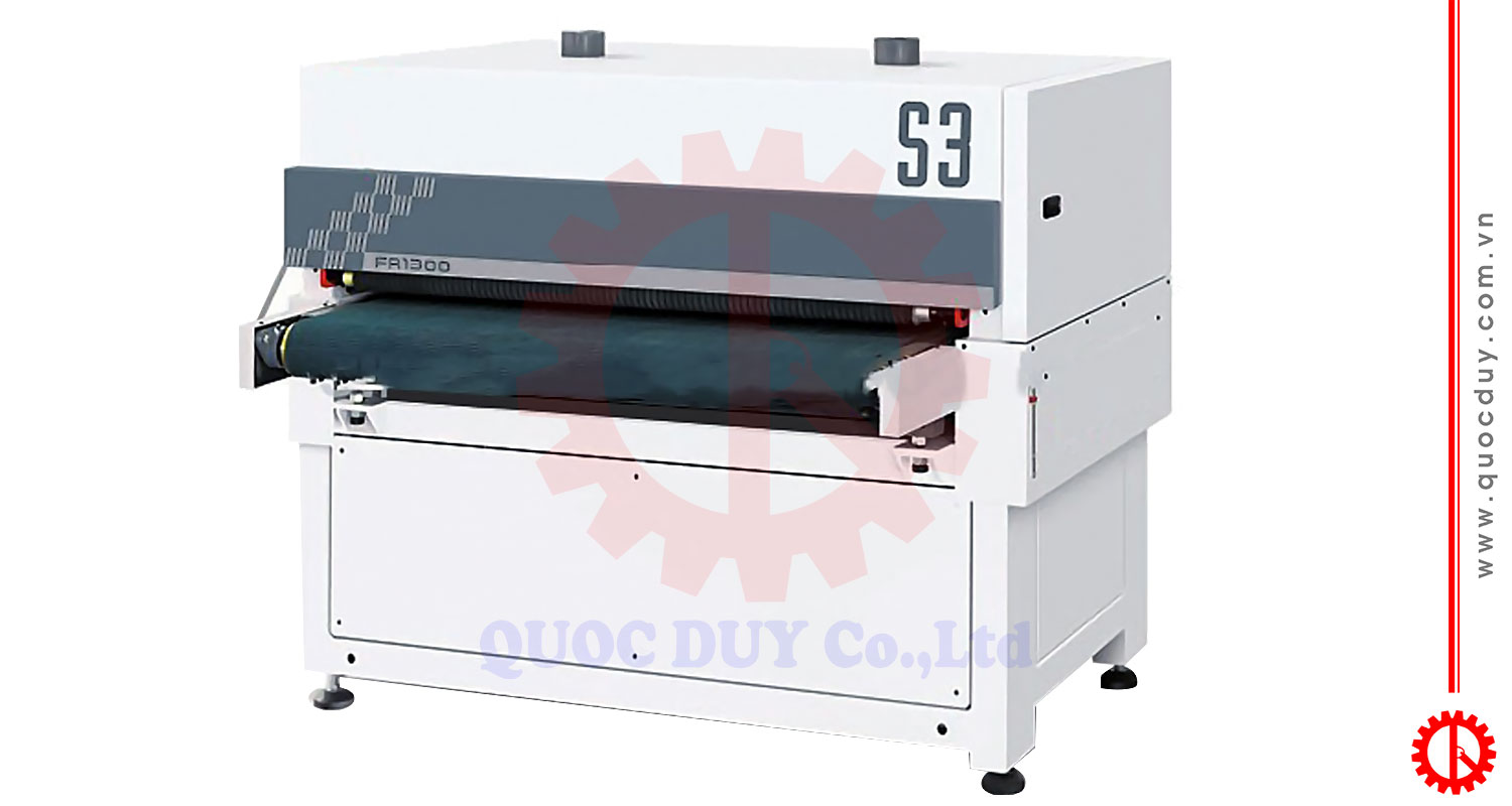 Máy chà nhám chổi thùng 1300mm FR-1300SM I Quốc Duy