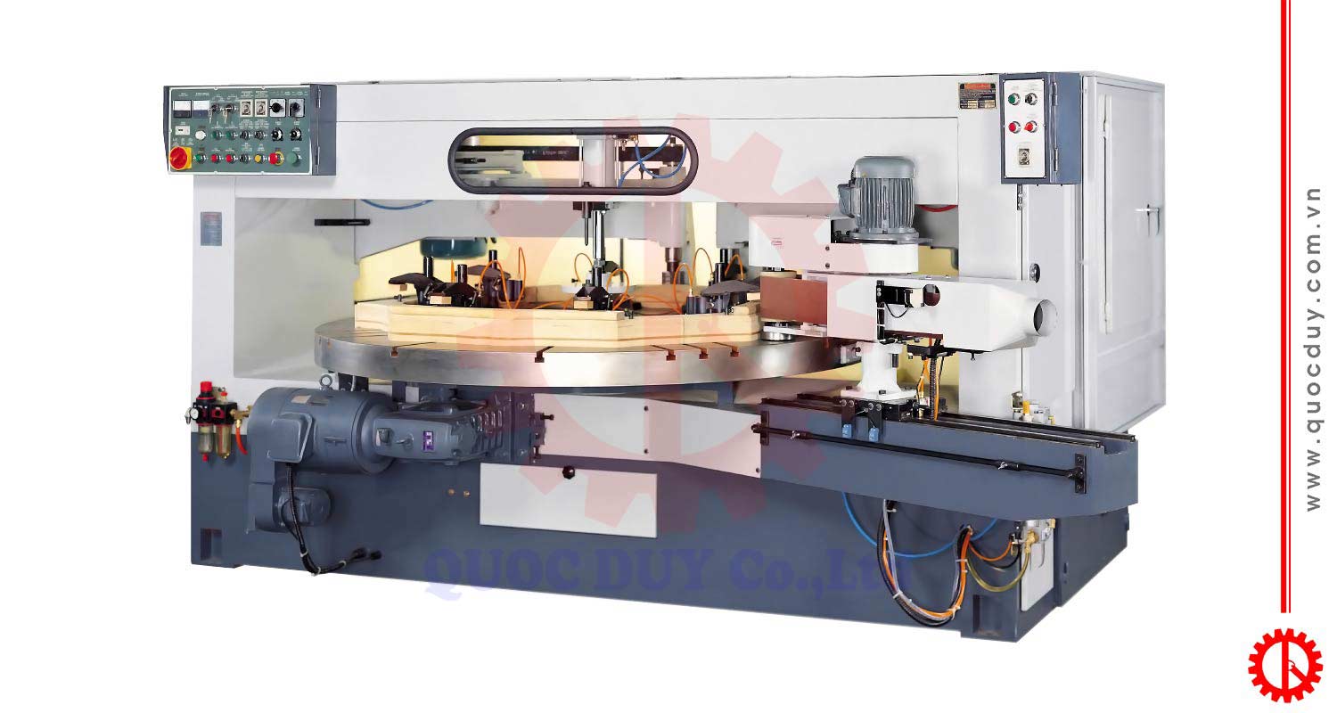 Máy chép hình tròn tự động 2 trục DT-1280S | Quốc Duy