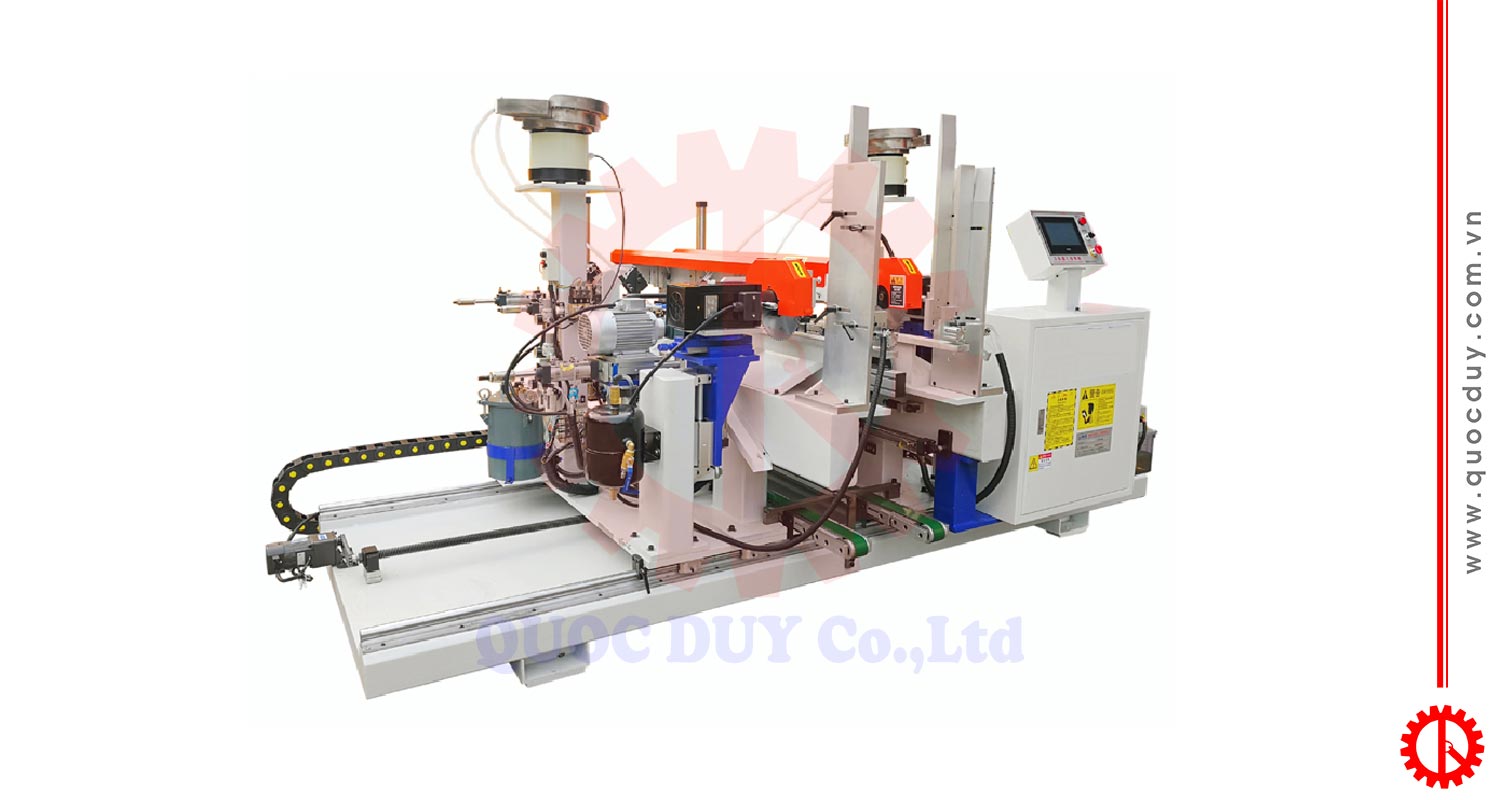 máy khoan cắt bắt chốt tự động | quốc duy