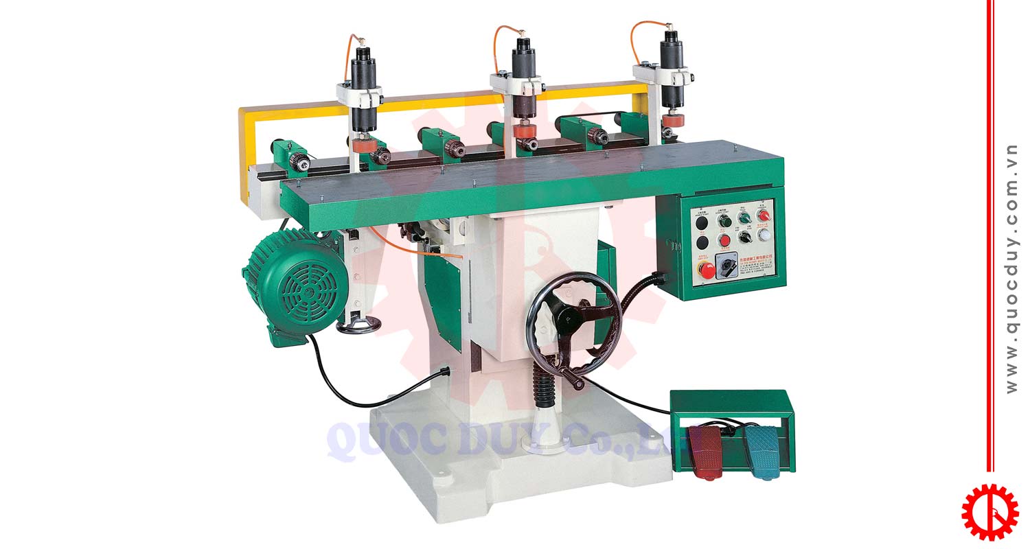 máy khoan ngang 6 đầu đài loan | quốc duy