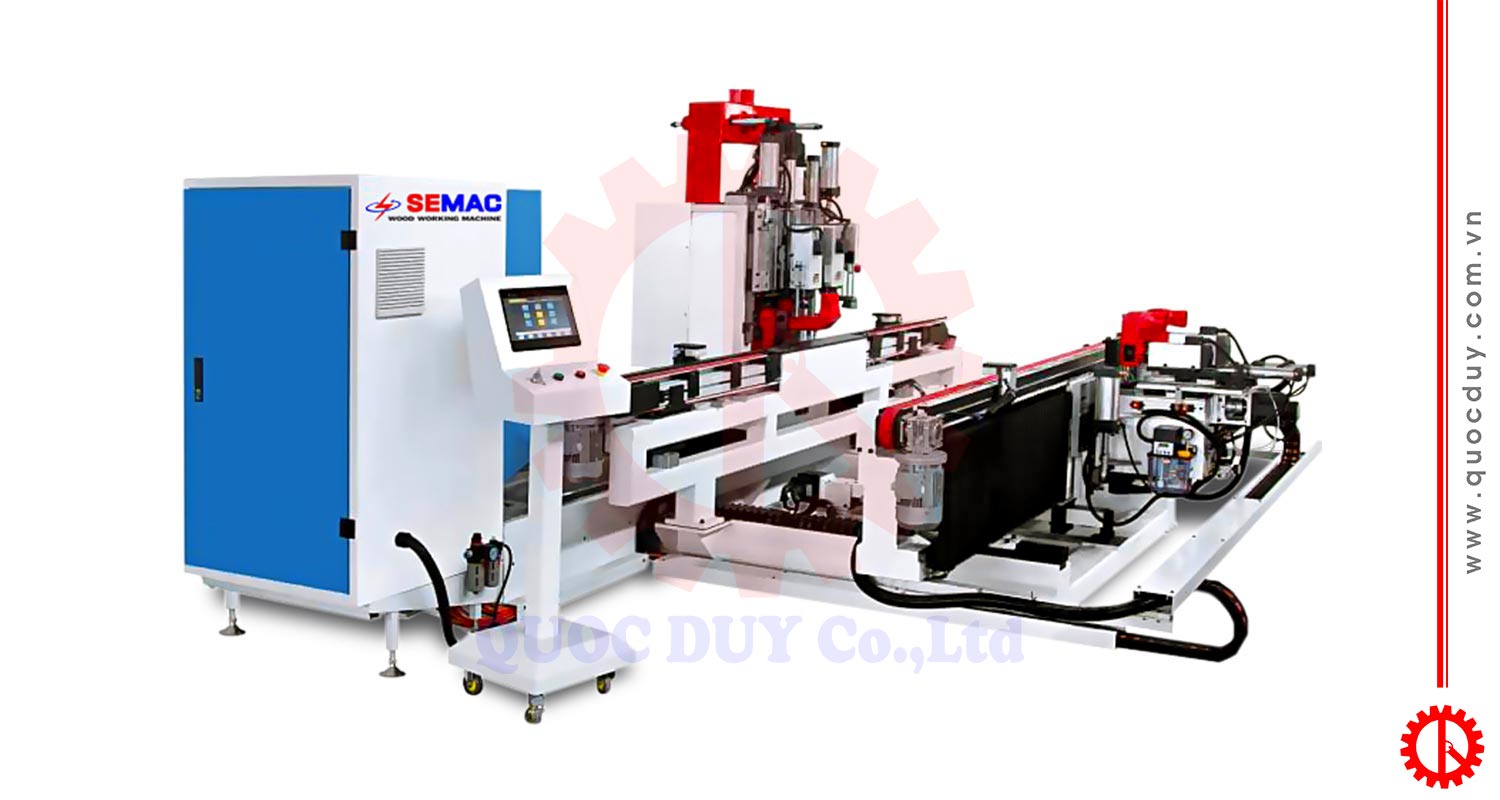 Máy khoan ổ khóa bản lề cửa tự động | quốc duy