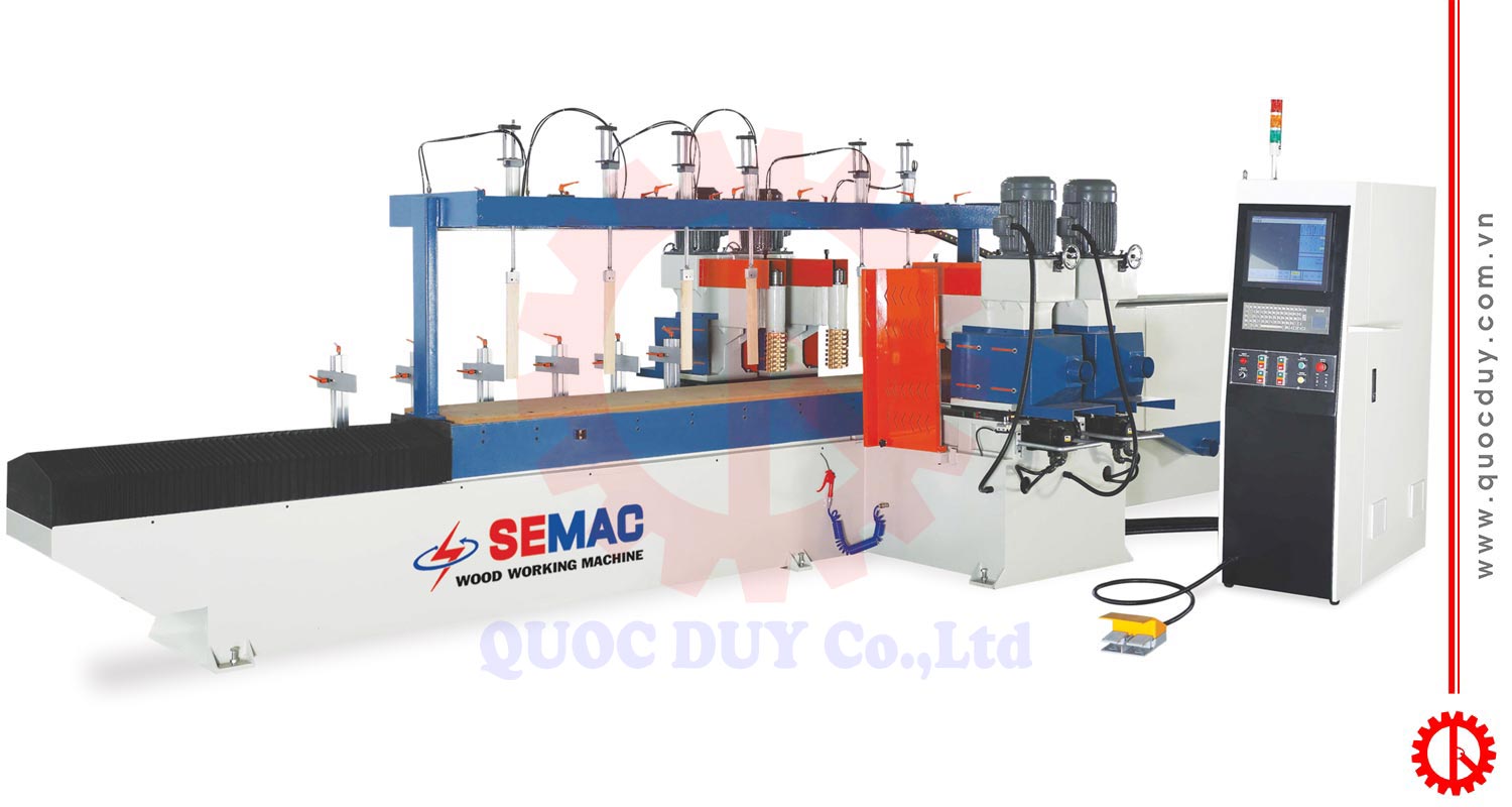 Máy phay chép hình chà nhám CNC 4 trục SDX-SX4-2400 | Quốc Duy