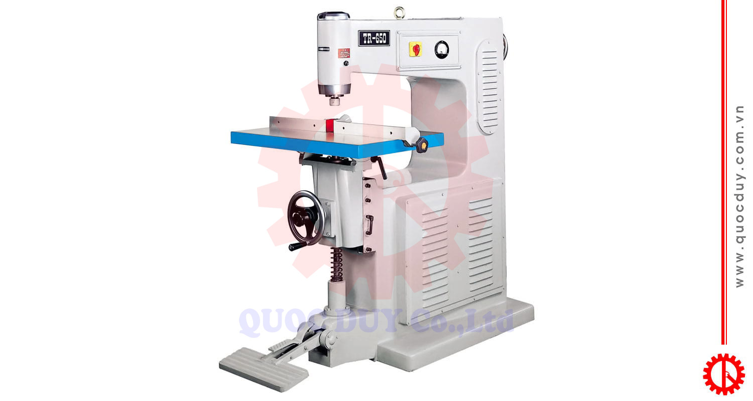 Máy phay router lưỡi trên TR-650 | Quốc Duy