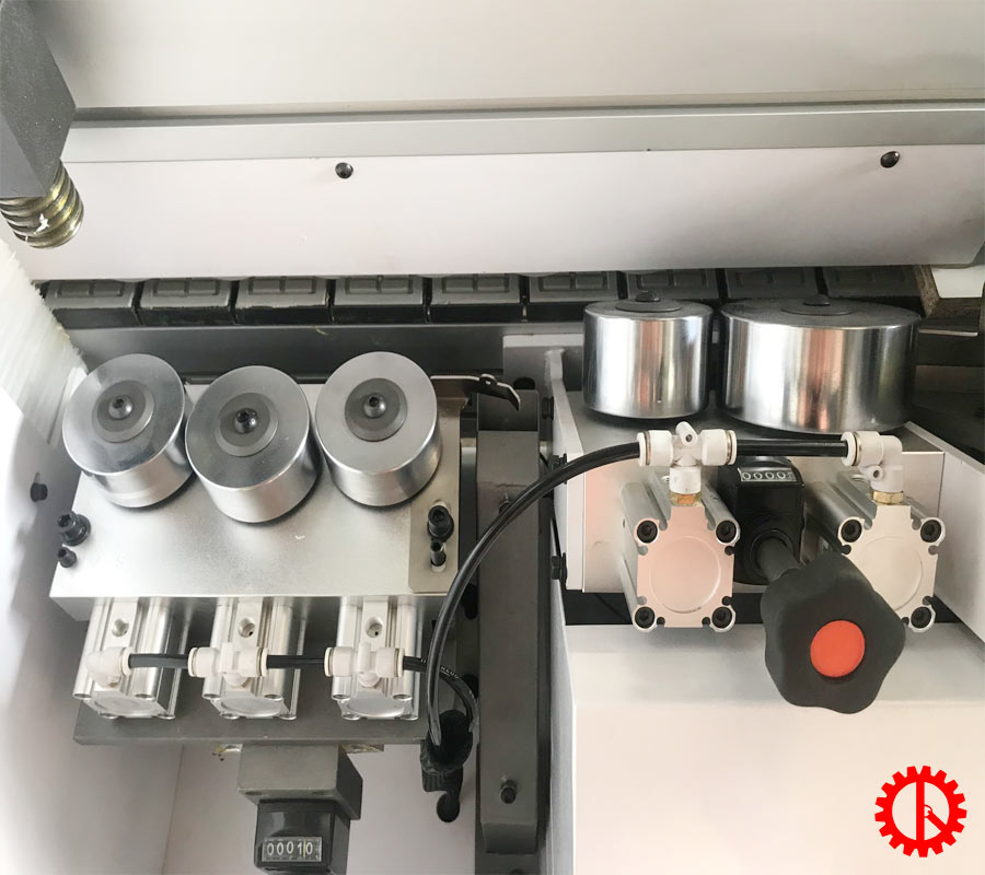 Rulo ép chỉ máy dán cạnh nghiêng tự động 7 chức năng SMLM-450DT | Quốc Duy