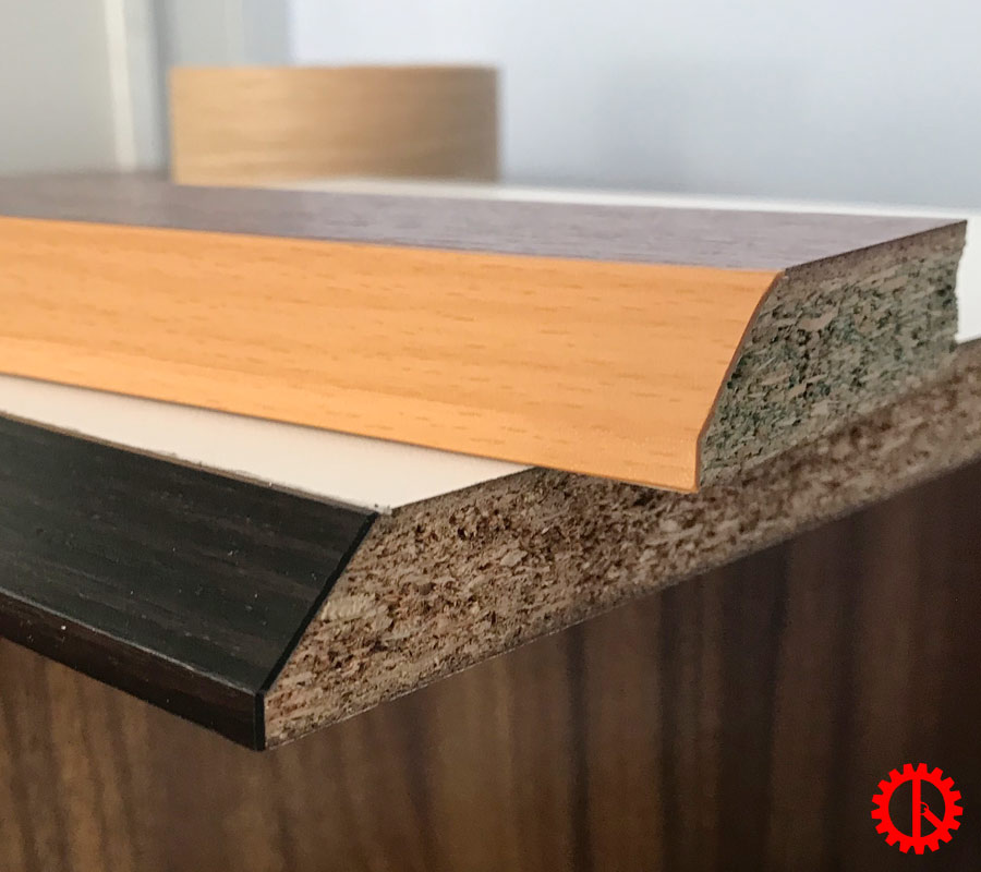 Sản phẩm máy dán cạnh nghiêng tự động 7 chức năng SMLM-450DT | Quốc Duy