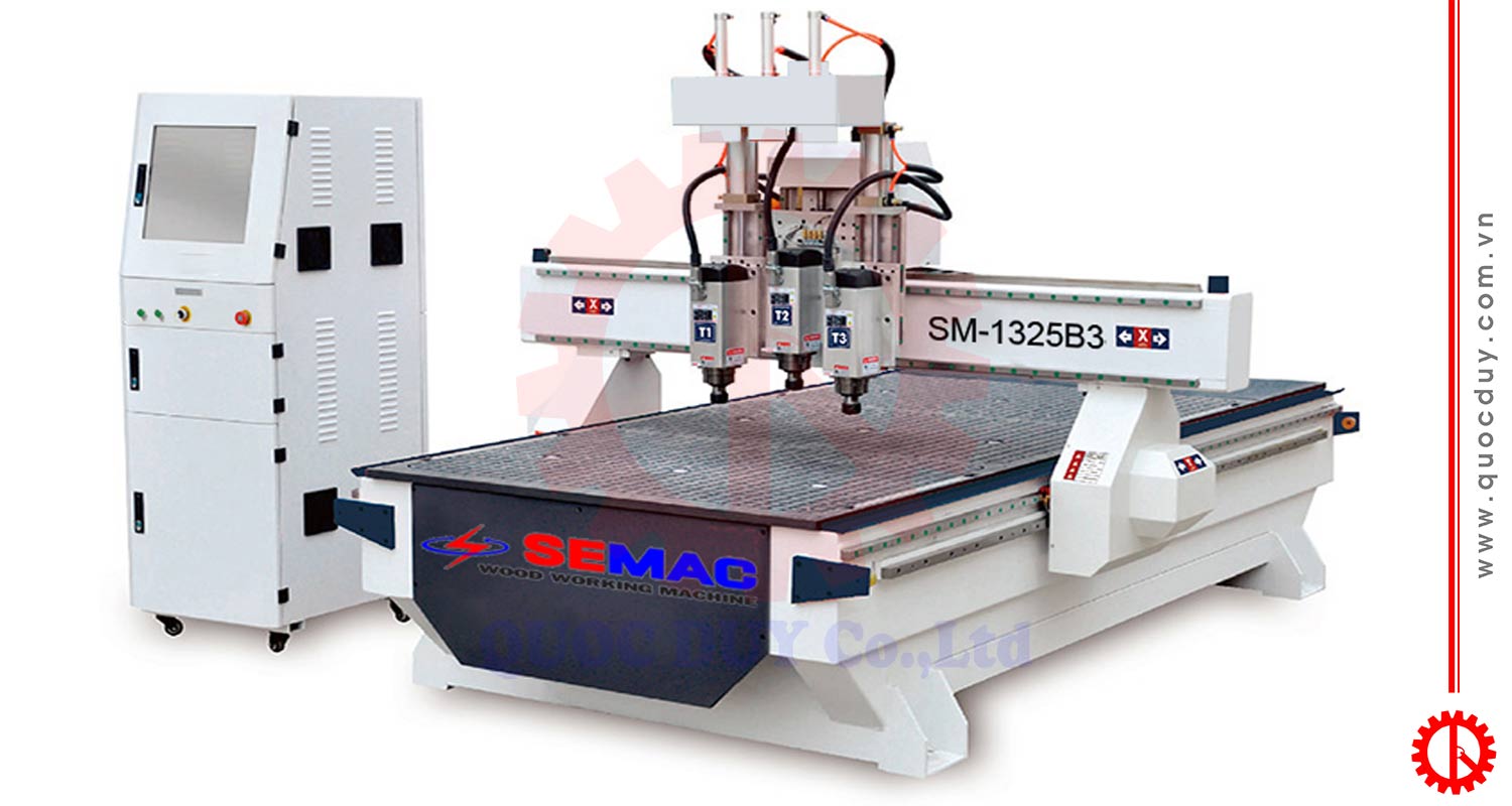 Máy cnc router SM 1325B3 | Quốc Duy