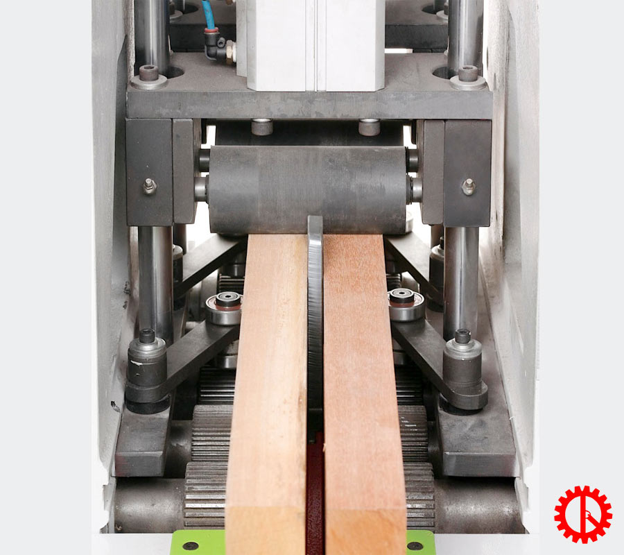 Cắt 2 phôi gỗ cùng lúc máy rong phách nhiều lưỡi tự động MAC-15 | Quốc duy