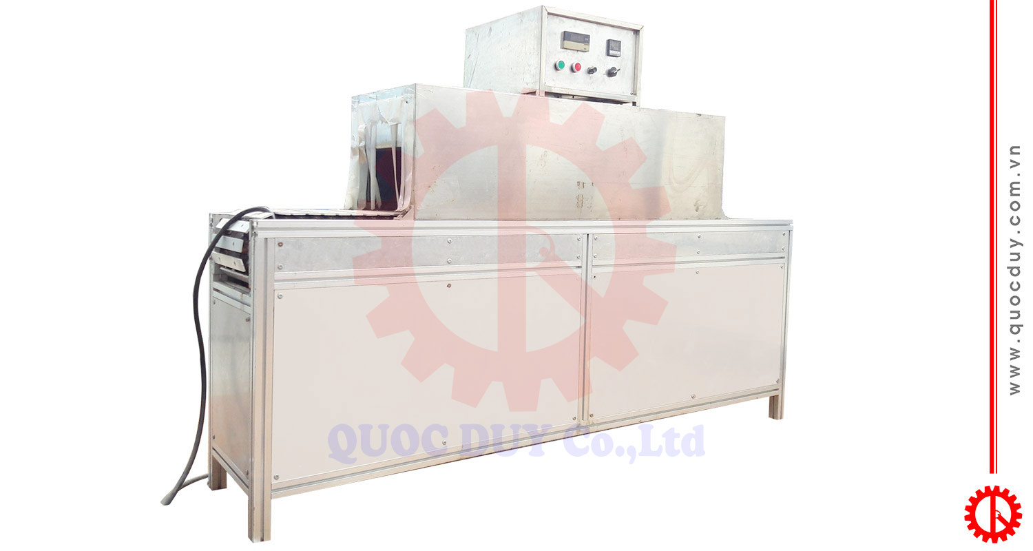 Hệ thống máy sấy - ép - làm mát | Quốc Duy