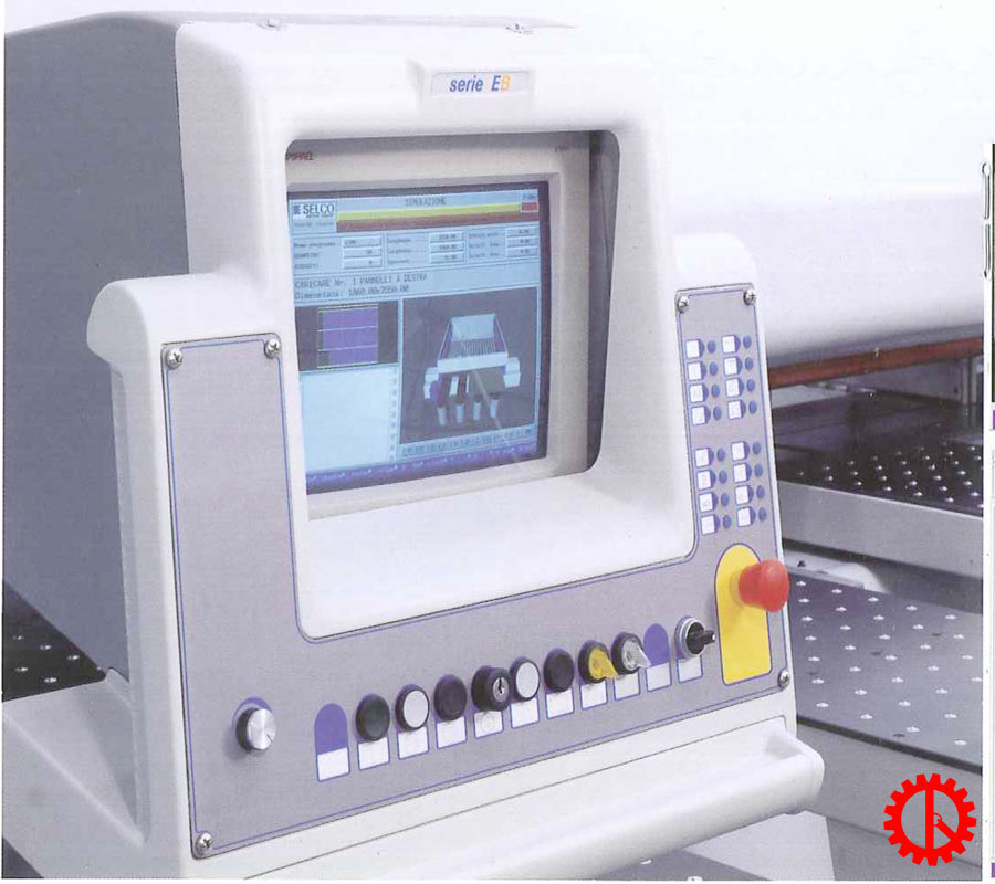 Màn hình máy cắt ván công nghiệp beam saw EBT-120LSC | Quốc Duy