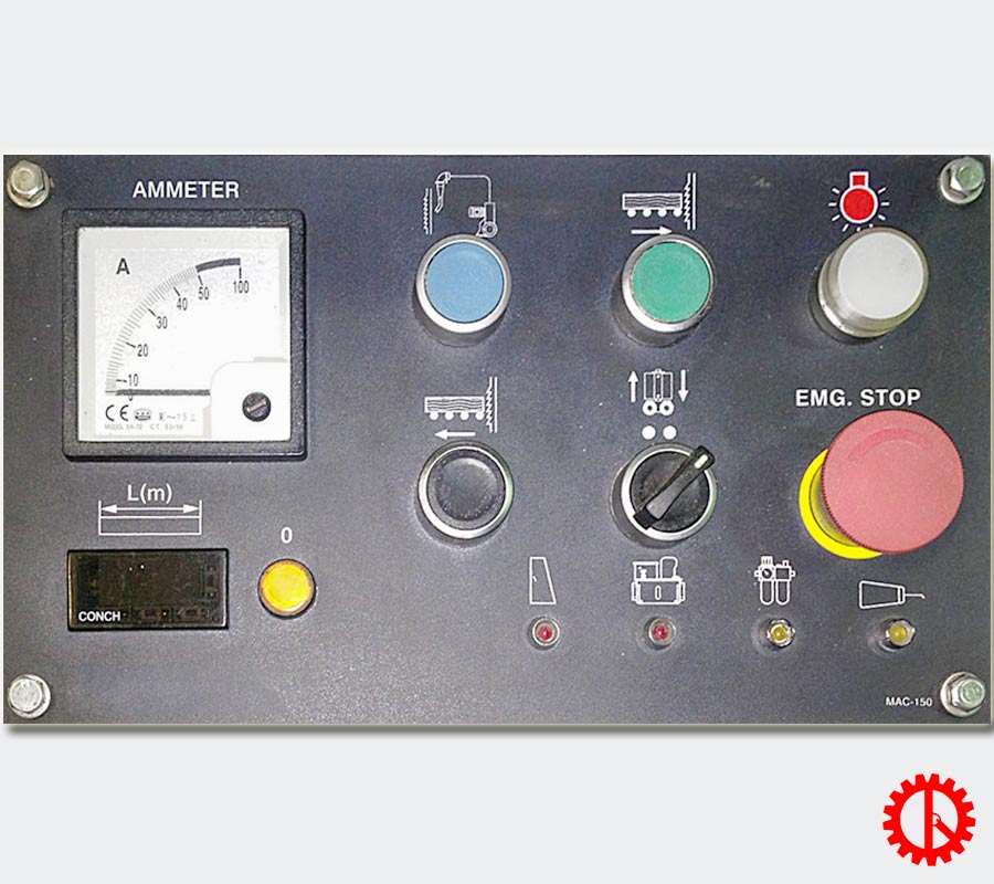Màn hình điều khiển máy rong phách nhiều lưỡi tự động MAC-15 | Quốc duy