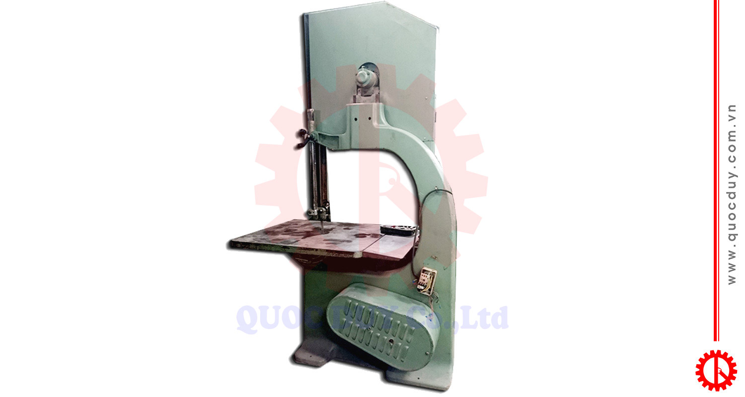 Máy cưa lọng đứng bánh đà | Quốc Duy
