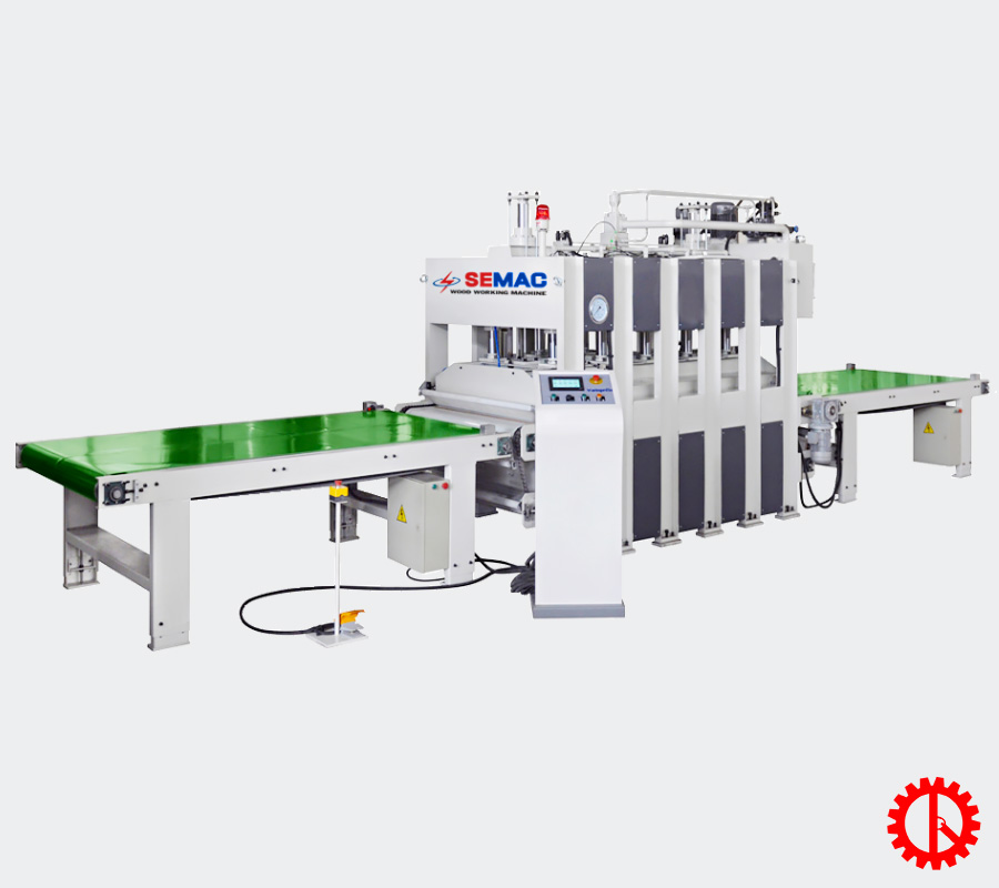 Máy ép nhiệt cho hệ thống ép cửa liên tục