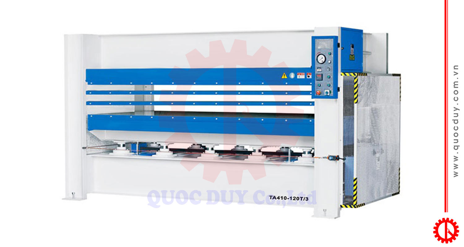 Máy ép nóng thủy lực 120 tấn TA410-120T/3 | Quốc Duy