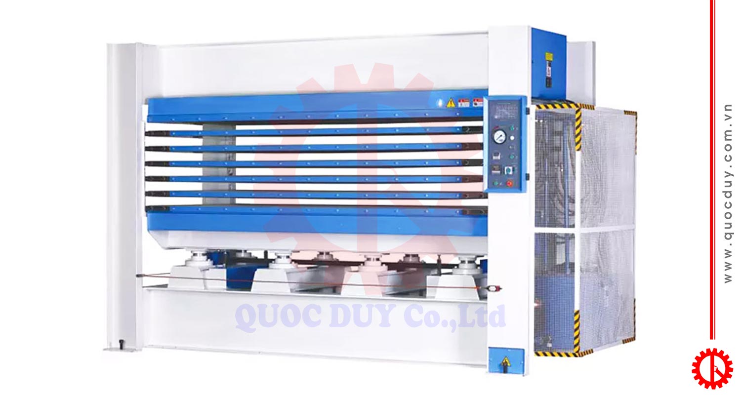 Máy ép nóng thủy lực 180 tấn TA48-180T/6 | Quốc Duy