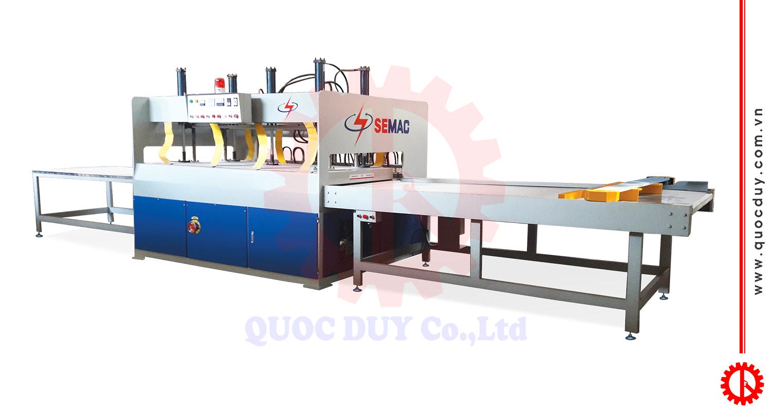 máy ghép cao tần ván dày | quốc duy