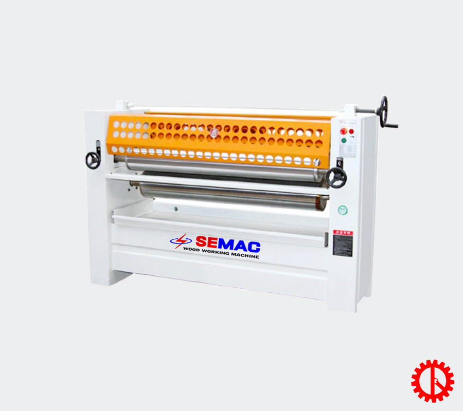 Máy lăn keo cho hệ thống ép cửa liên tục