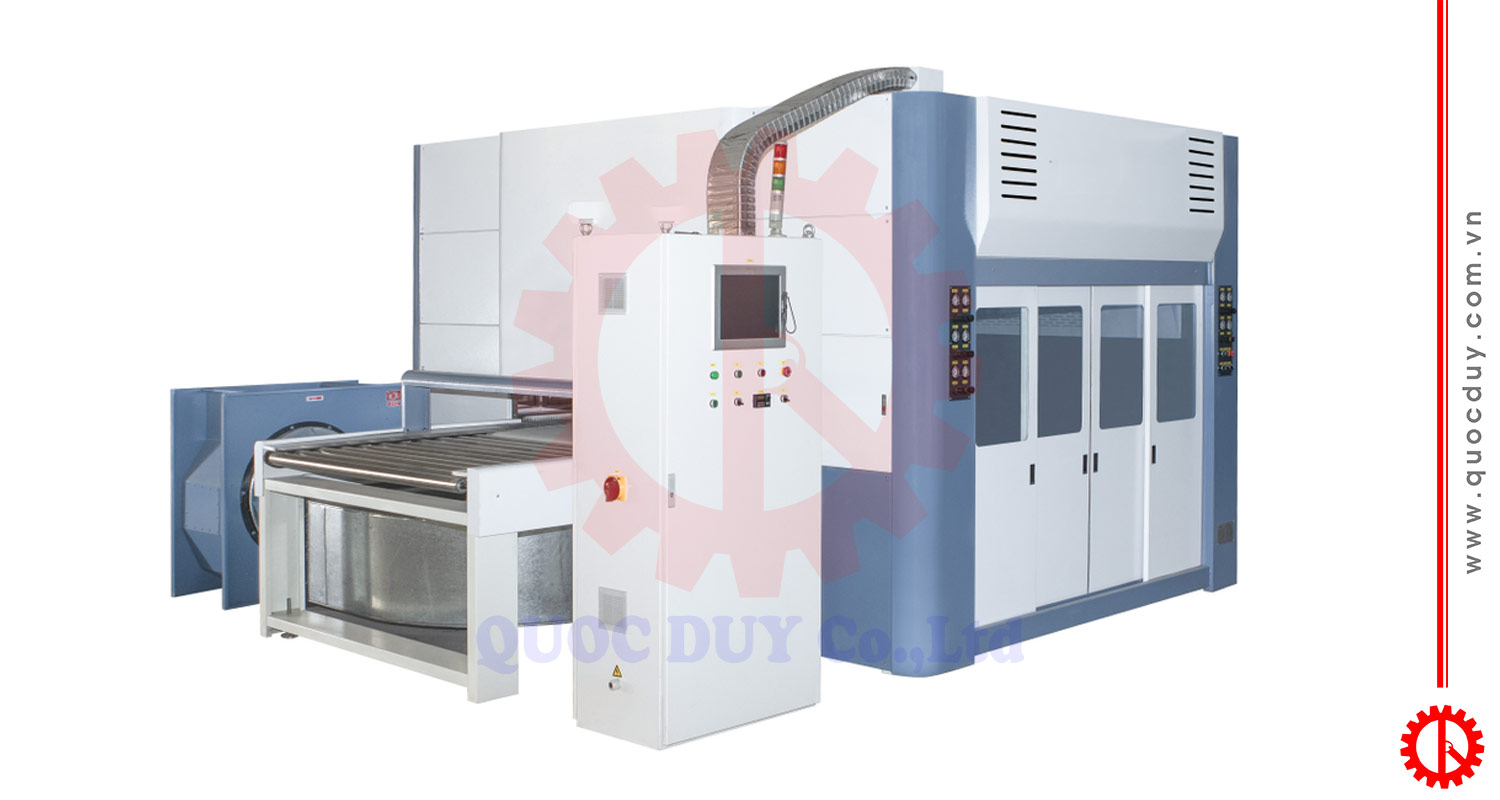 Máy phun sơn uv tự động - SPM 1300UV | Quốc Duy