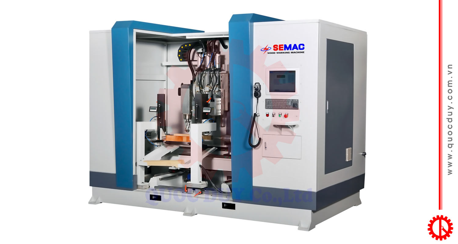 Máy tiện cnc chân bàn ghế SM-11 | Quốc Duy