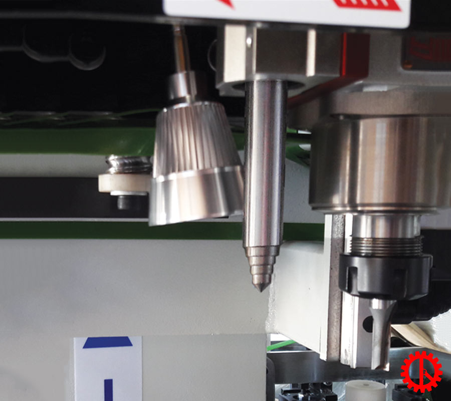 Thiết bị định vị tâm máy phay mộng âm cnc