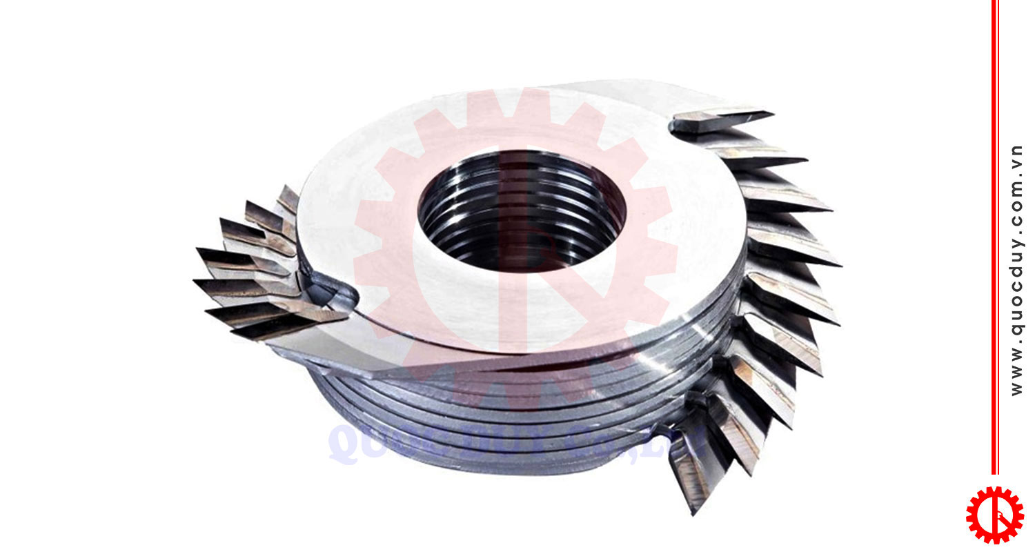 Dao phay mộng finger 2 cánh | Quốc Duy