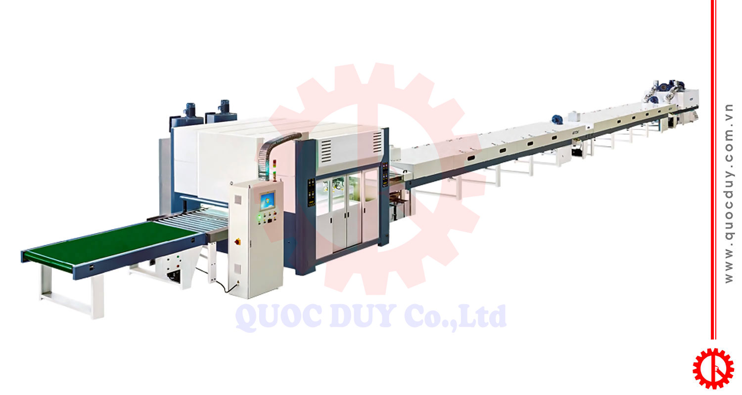 Dây chuyền sơn PU - SM 1300PU | Quốc Duy
