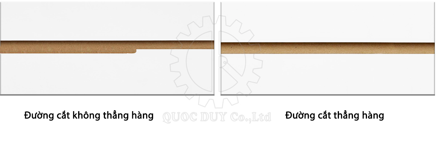 Lỗi Đường cắt lưỡi cưa chính và lưỡi cưa mỗi không thẳng hàng | Quốc Duy