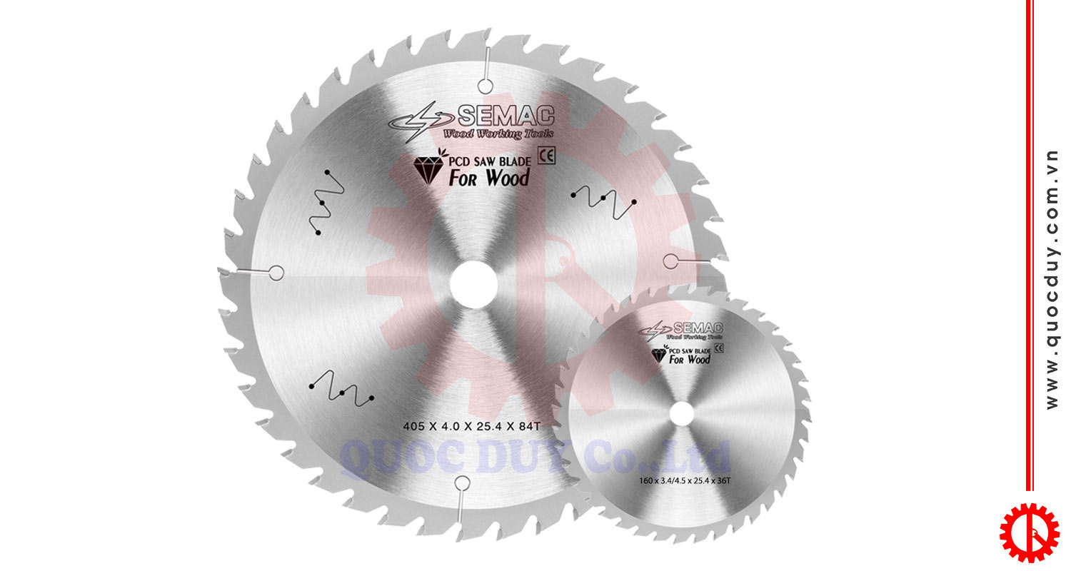 Lưỡi cưa panel saw hợp kim kim cương PCD SEMAC | Quốc Duy