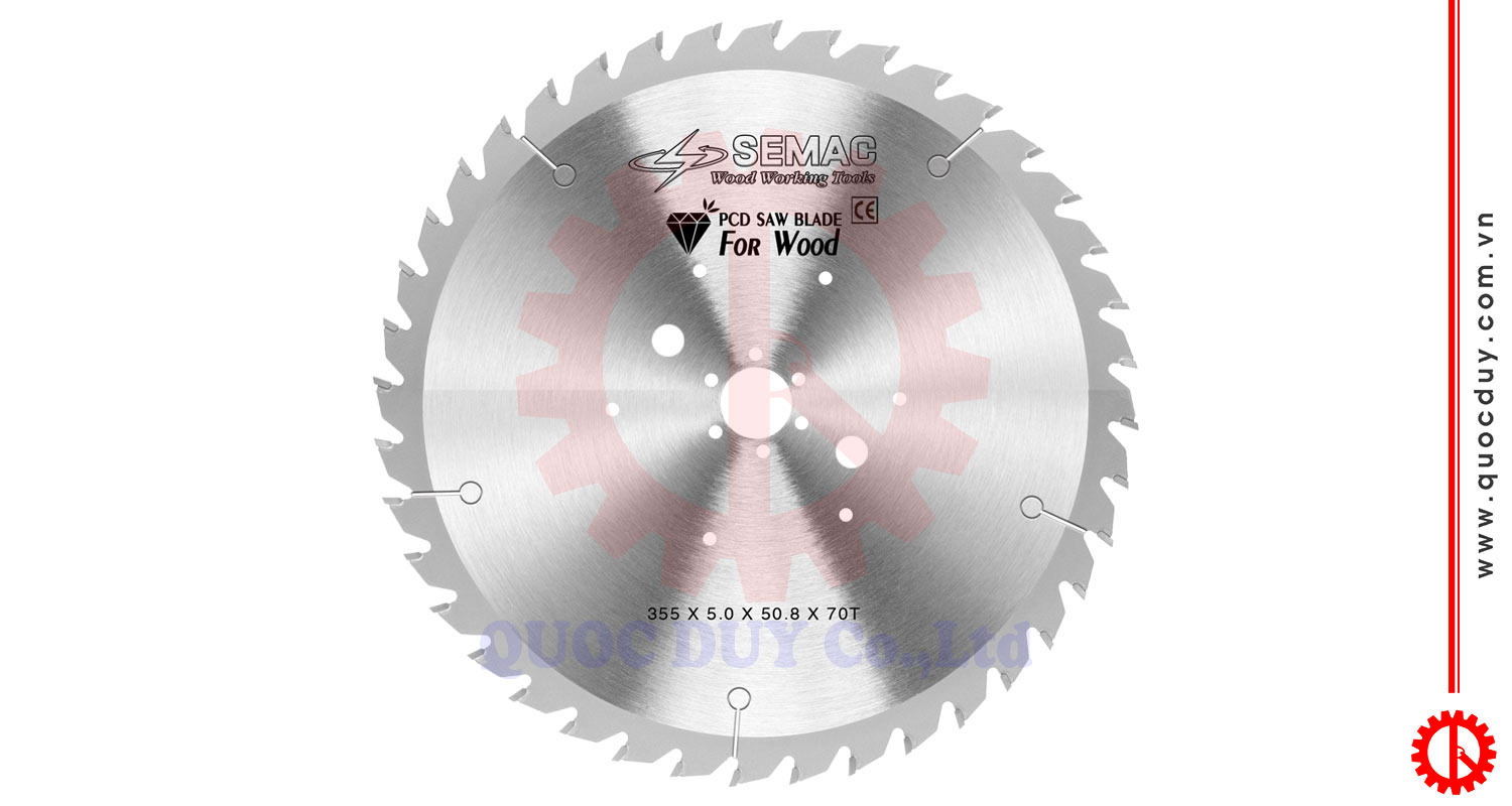 Lưỡi cưa rong ripsaw hợp kim kim cương PCD SEMAC | Quốc Duy