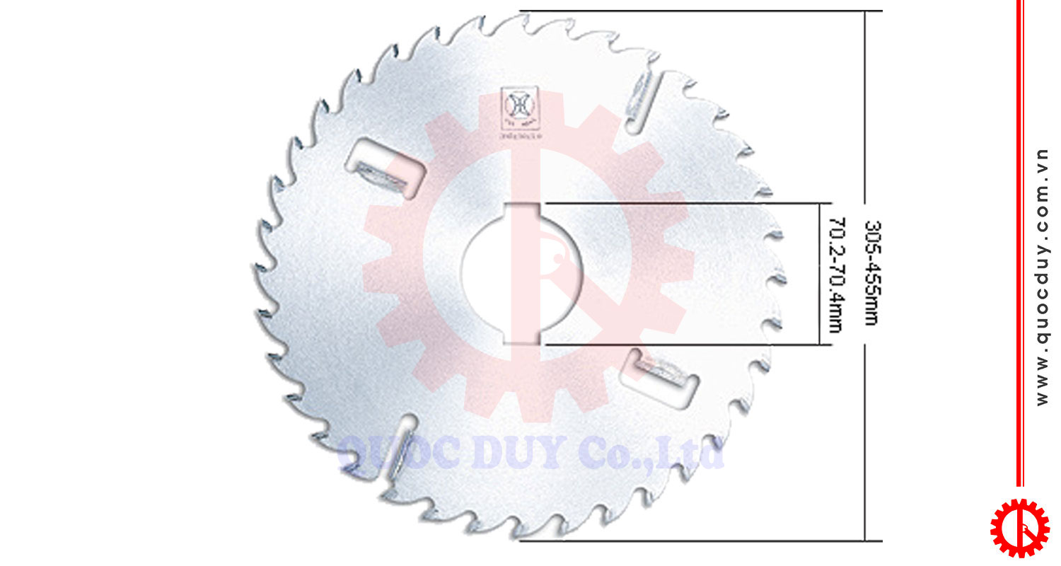 Lưỡi cưa rong xẻ gỗ hợp kim | Quốc Duy