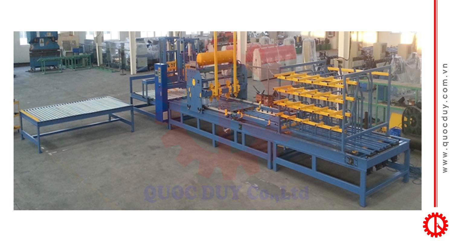 Máy cấy đinh pallet tự động SF 901 | Quốc Duy