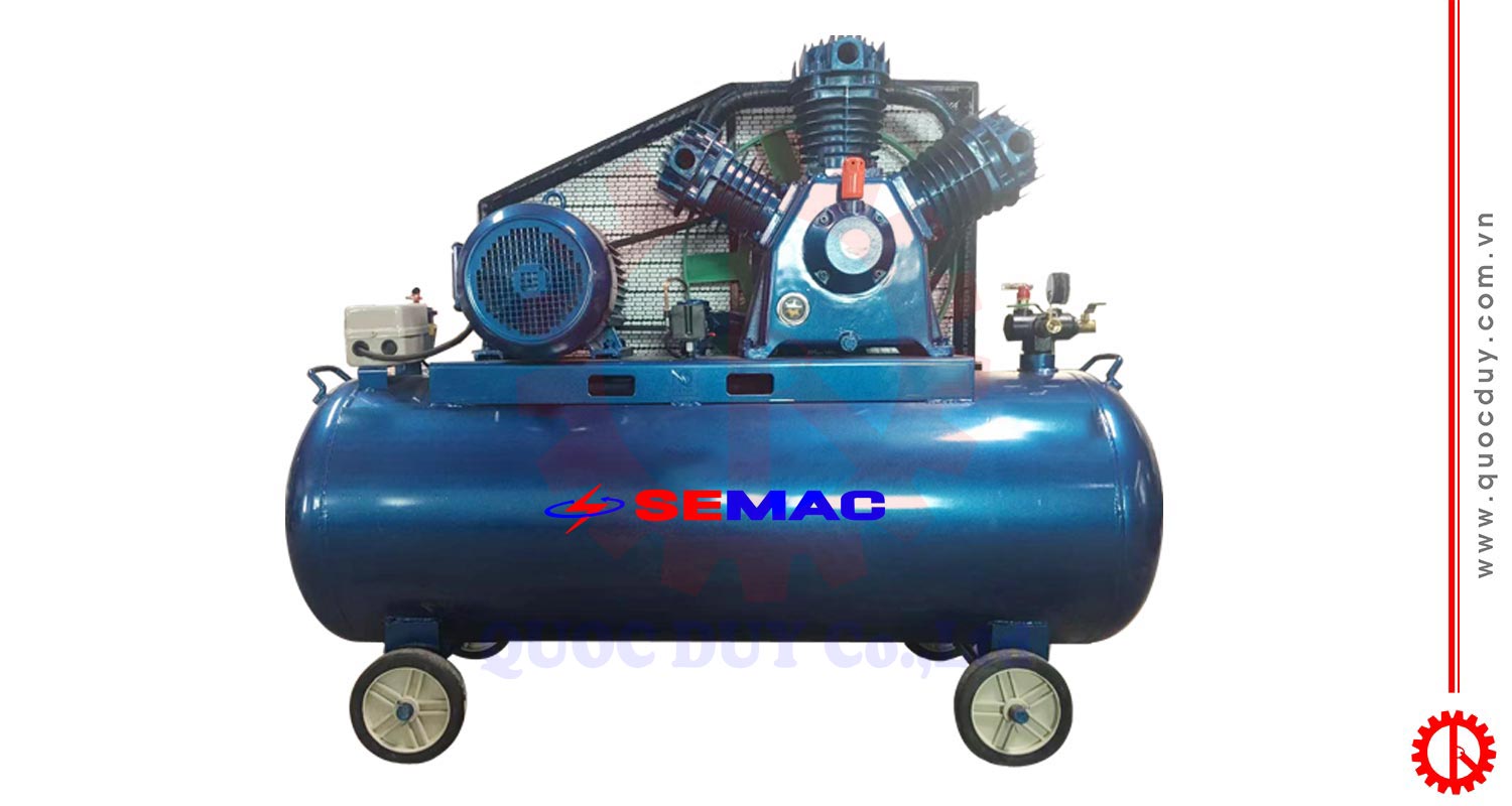 MÁY NÉN KHÍ DI ĐỘNG - SM 1.2/8 | QUỐC DUY