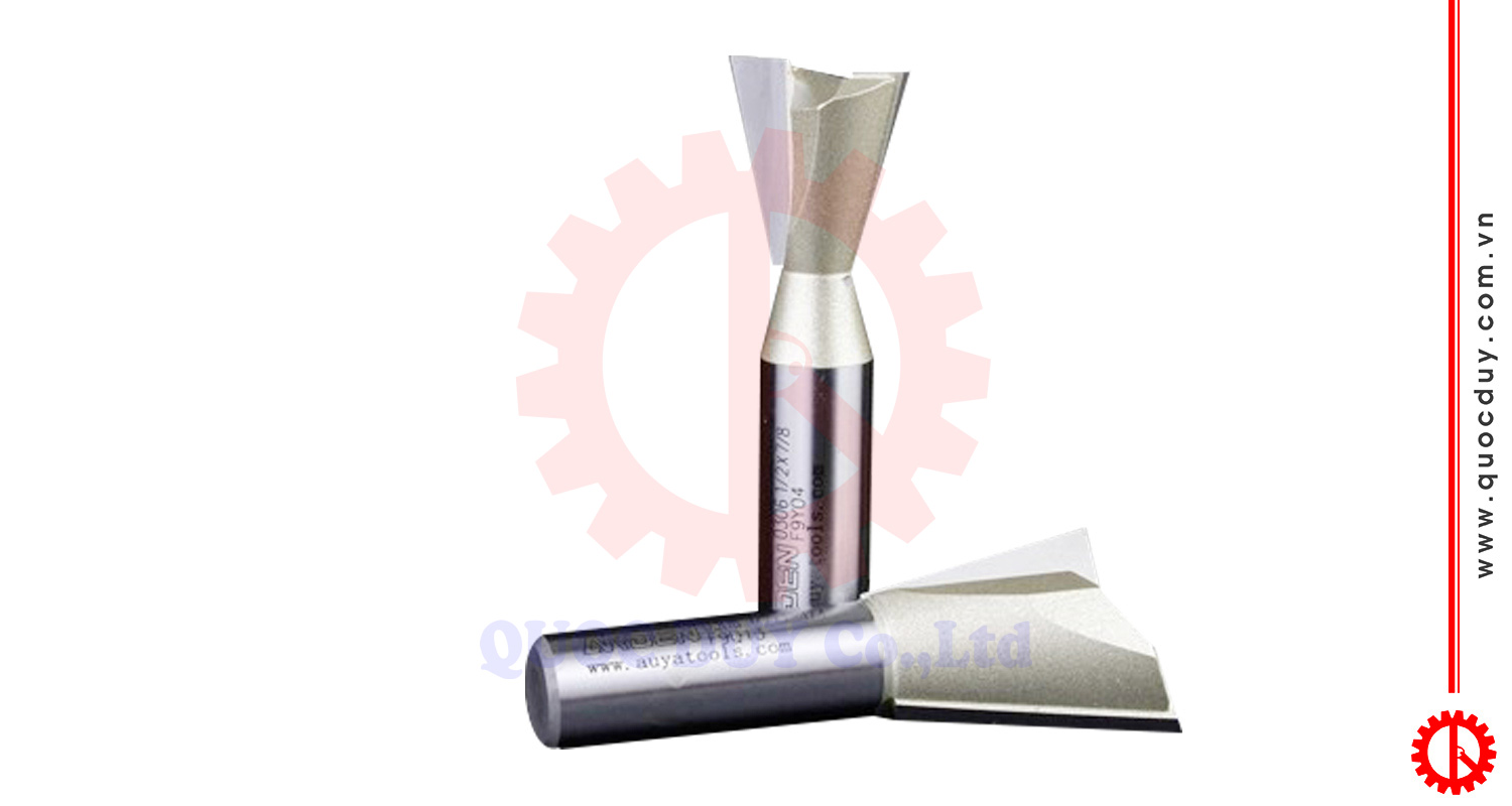 Mũi phay mộng mang cá - mộng đuôi én | Quốc Duy