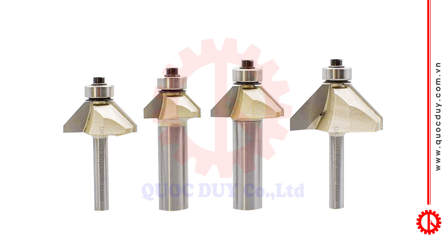 Mũi phay router 45 độ | Quốc Duy