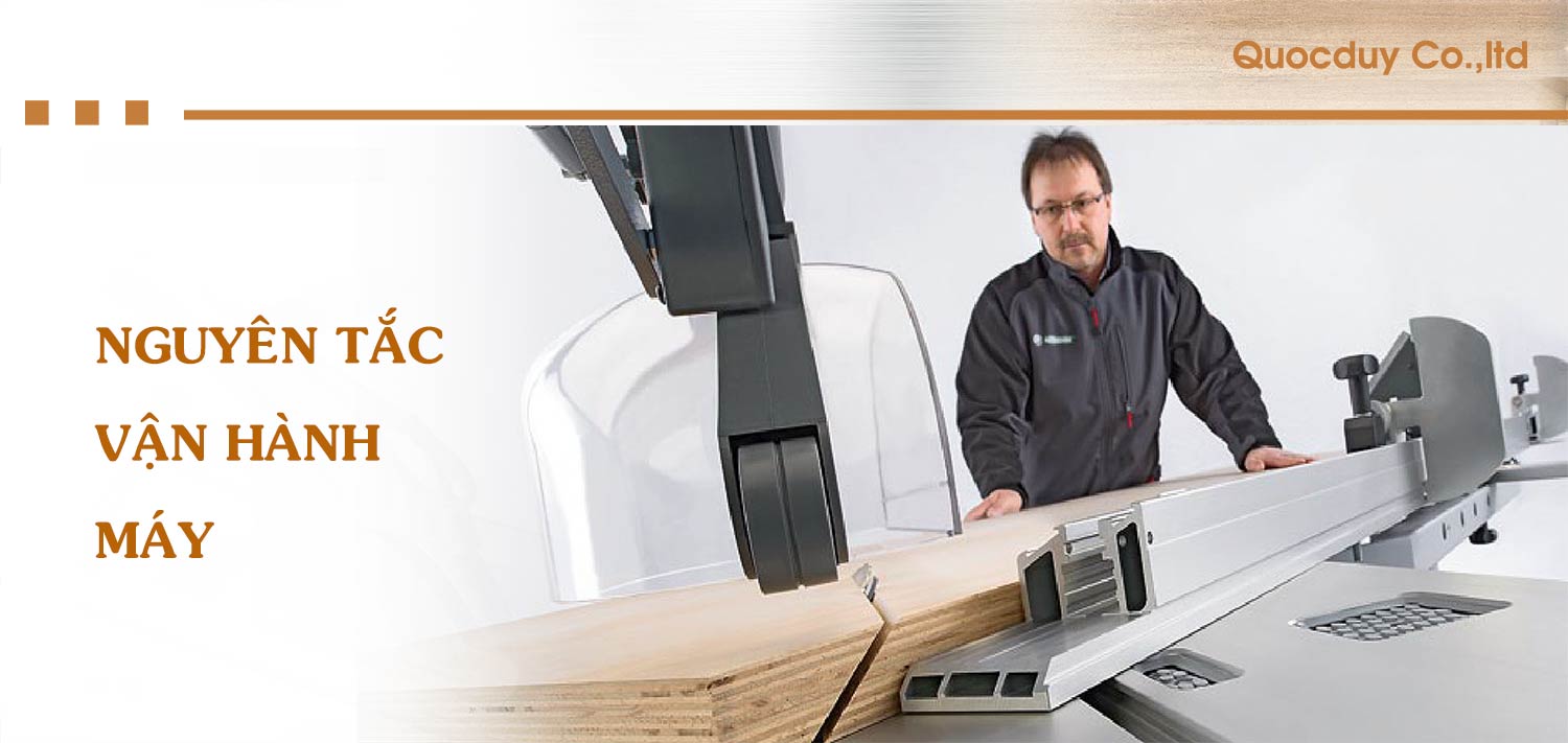 nguyên tắc vận hành máy cưa bàn trượt | quốc duy