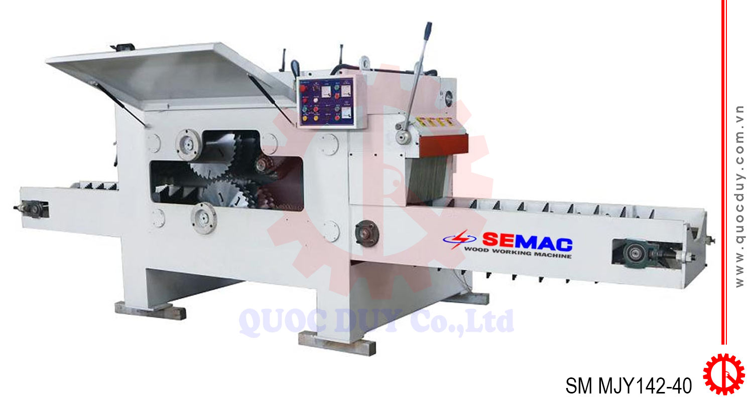 Máy cắt gỗ hình tròn nhiều lưỡi | Quốc Duy