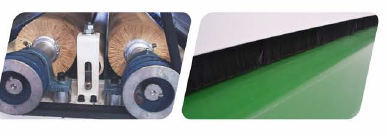 con lăn làm sạch bụi chuyền uv