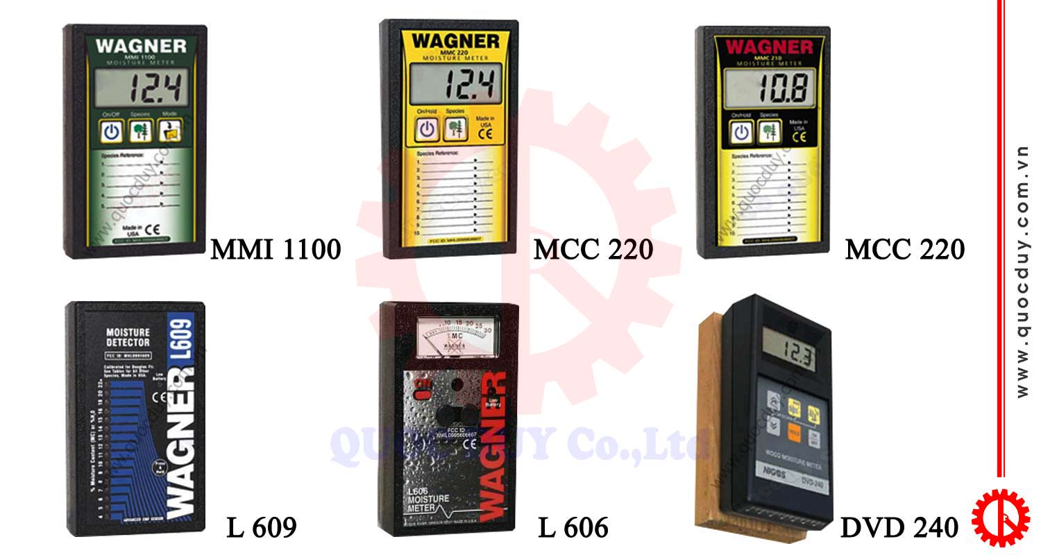 Máy đo độ ẩm gỗ Wagner | Quốc Duy